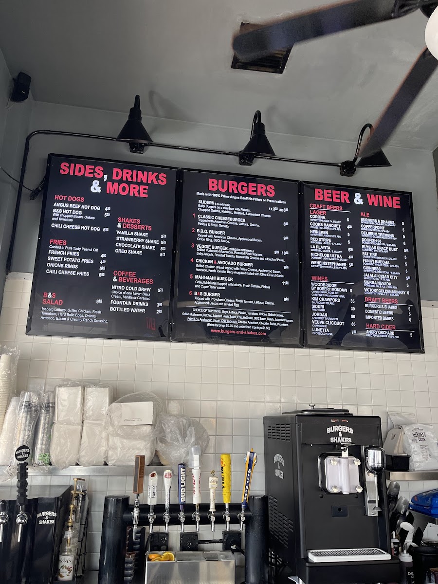 Burgers & Shakes Menu - Image 3